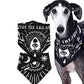 Pet Bandana | Give Me Treatos Ouija Black Vegan Bandana Dog or Cat - Rogue + Wolf - Pet Bandanas