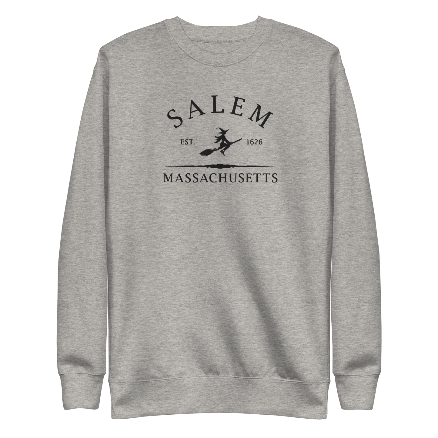Salem Massachusetts Embroidered Sweatshirt