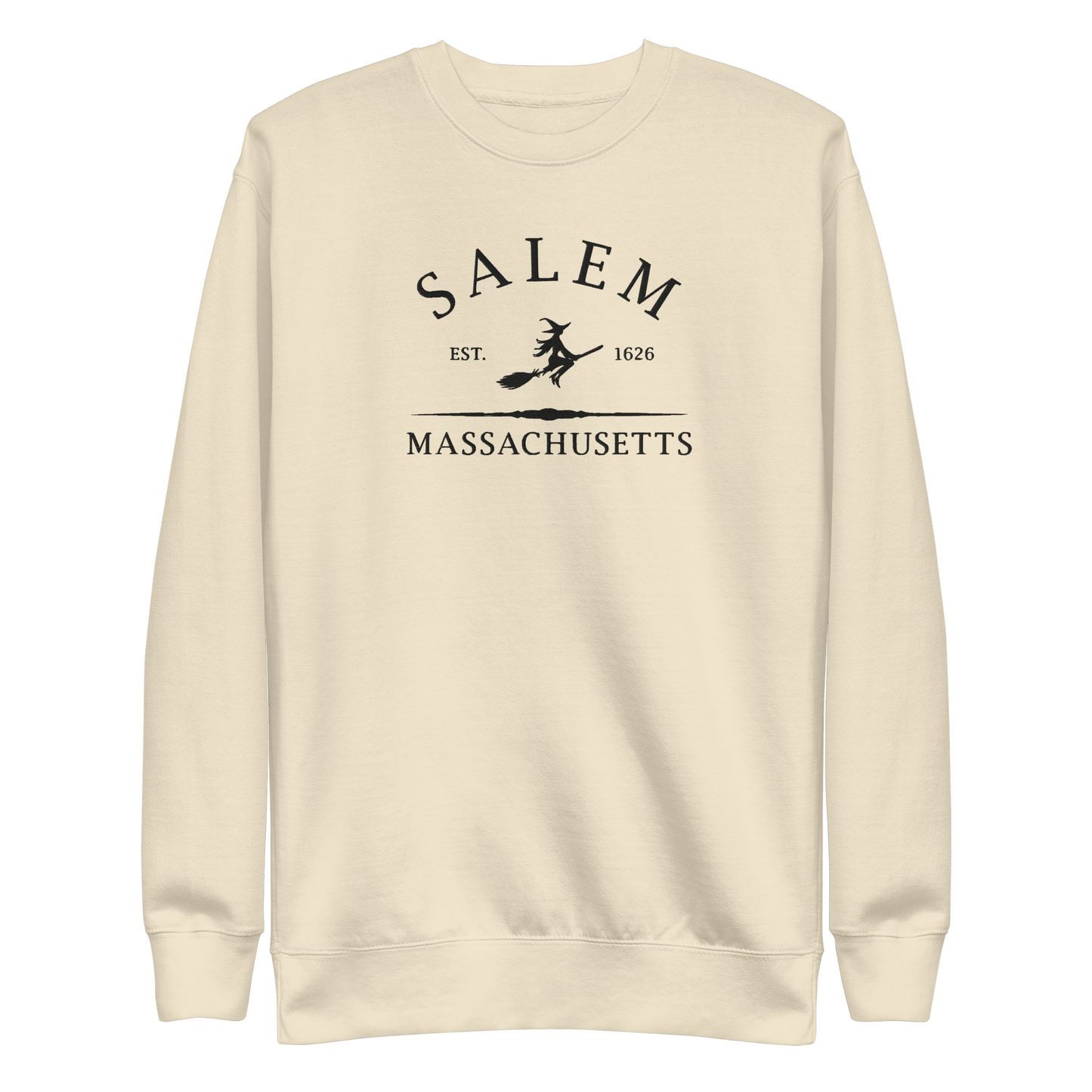 Salem Massachusetts Embroidered Sweatshirt