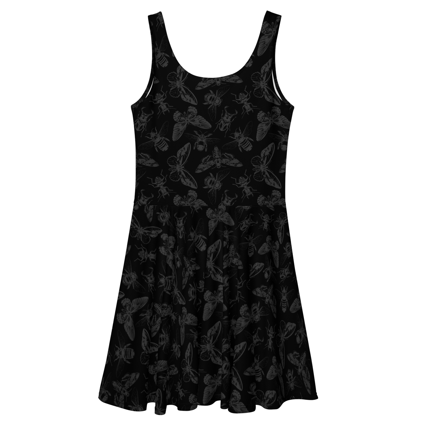 Shadow Swarm Skater Dress