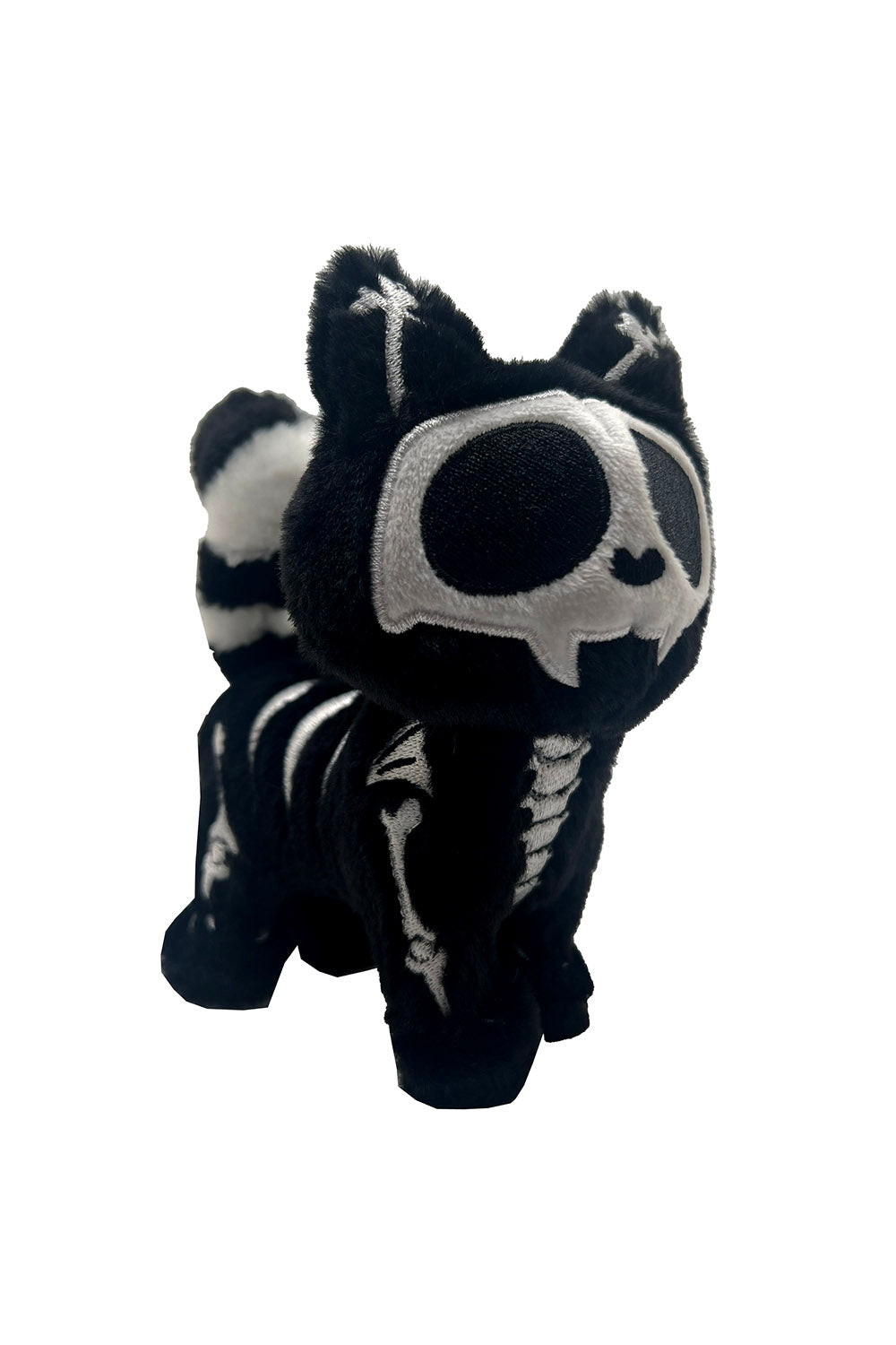 Skelekitty Plush Keychain