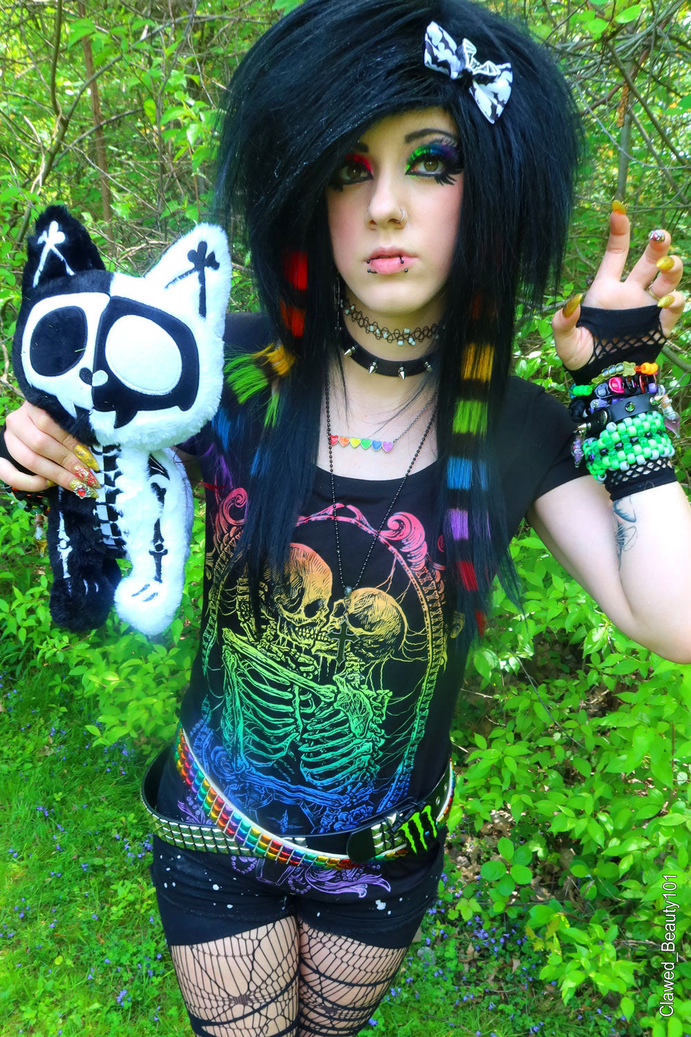 Splitzokitty Plush Toy [Black/White] [Limited Edition] -  - Plushies