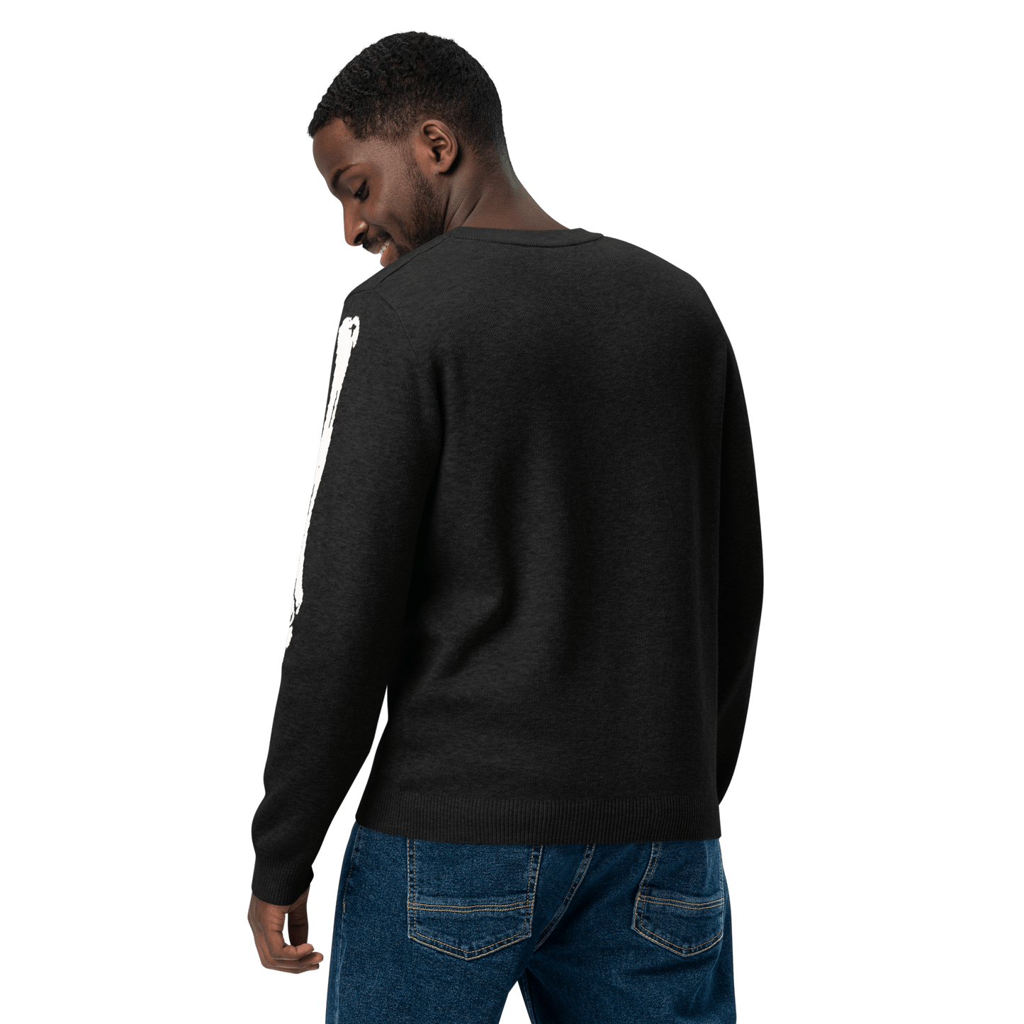 Skeleton Squad Knit Crew Neck Sweater