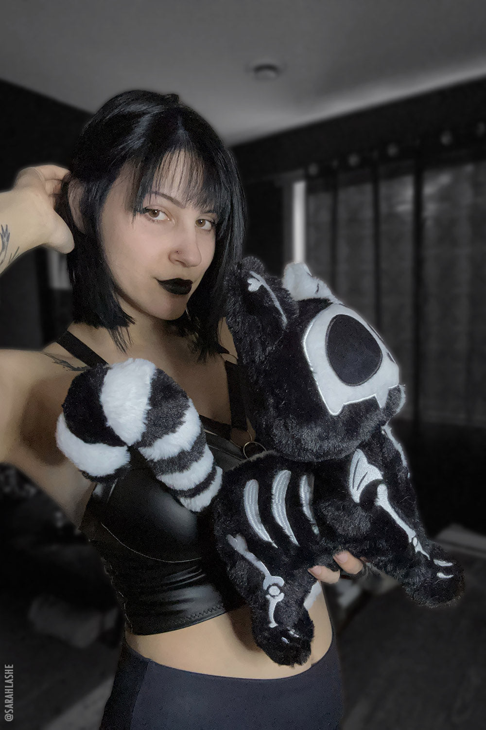 Splitzokitty Plush Toy [Black/White] [Limited Edition] -  - Plushies