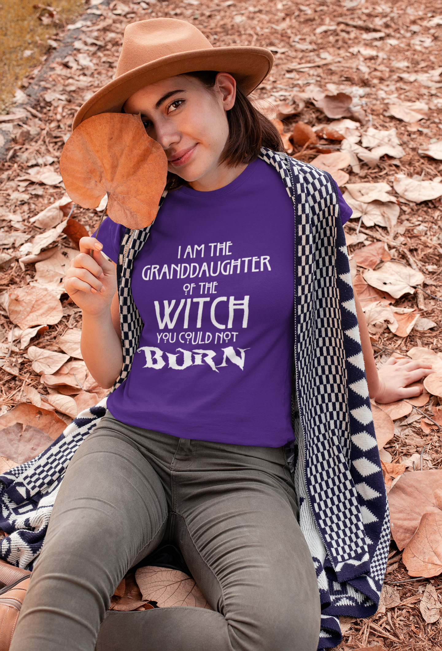 Granddaughter of The Witch Tee - Distressed or Solid Unisex Shirt