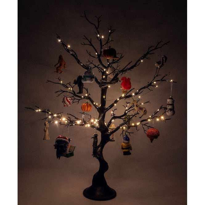 Horrornaments Tree - Gothic Halloween Display Tree - Horror Ornament Stand