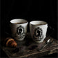 Mug Set Queen of the Night & Lord of Darkness (4pc) + Coasters -  - Mugs