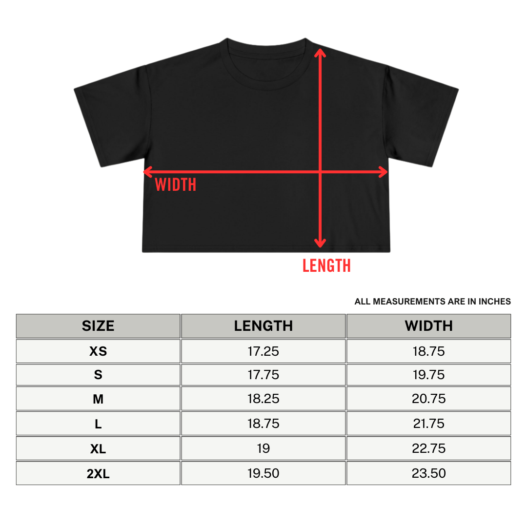 Magical Bitch Embroidered Crop Top