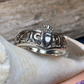 Claddagh Chevron Ring -  - Ring