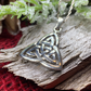 Celtic Triangle Necklace -  - Pendant