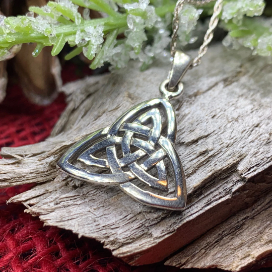 Celtic Triangle Necklace -  - Pendant