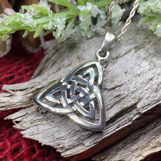 Celtic Triangle Necklace -  - Pendant