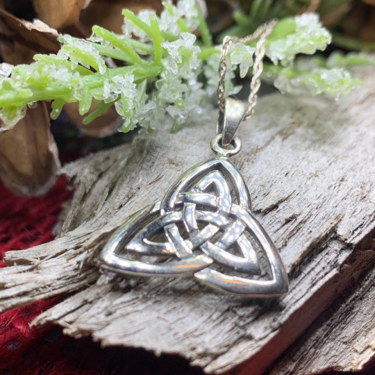 Celtic Triangle Necklace -  - Pendant