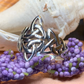 Double Trinity Knot Ring -  - Ring