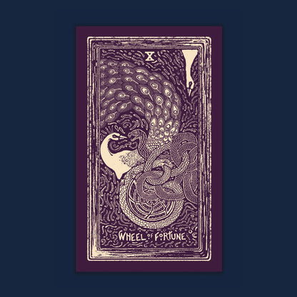 Wheel of Fortune - Light Visions Tarot Print -  - Print