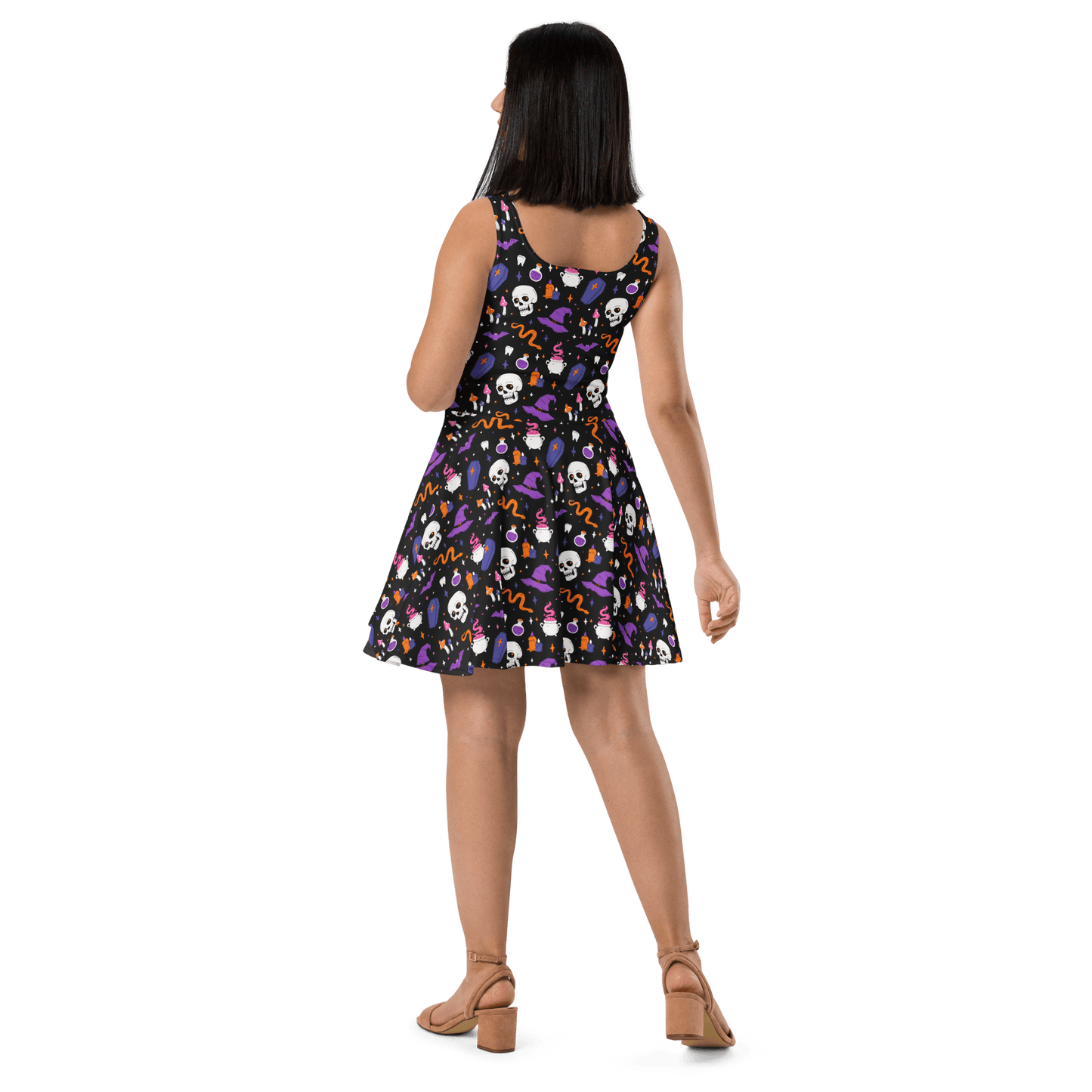 Witch's Whimsy Skater Dress