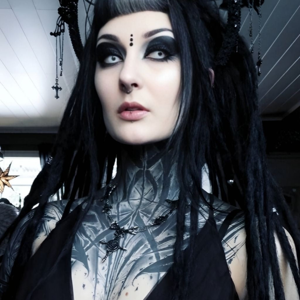 Vegvisir Necklace Gothic Wayfinder ✦ Icelandic Compass ✦ Rare Talisman