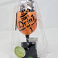 Artisan One Moon Flame Dont Drink & Fly Wine Glass Candle Cinnamon Apple Orange 18oz