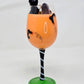 Artisan One Moon Flame Dont Drink & Fly Wine Glass Candle Cinnamon Apple Orange 18oz