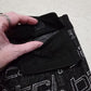 Black Denim Wrap Skirt With Attached Pocket Clip Belt Closure -  - Skirts